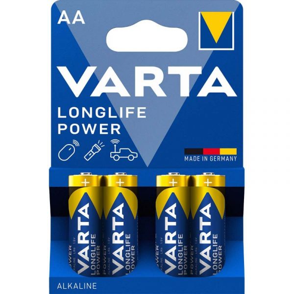 ALKALIPARISTO VARTA LONG LIFE POWER AA 4KPL