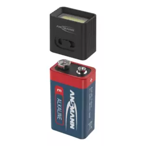 ANSMANN 9V TASKULAMPPU MUSTA