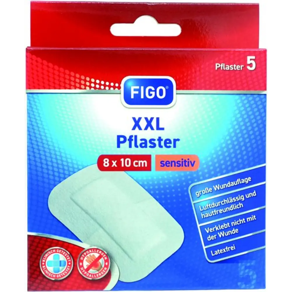 FIGO XXL LAASTARI 8X10CM SENSITIVE 5KPL