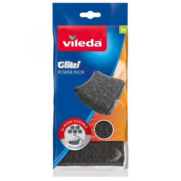 VILEDA GLITZI POWER INOX 2KPL