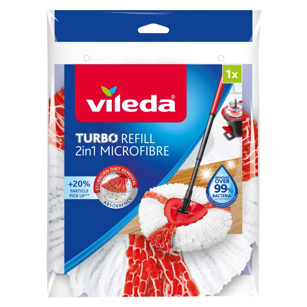 VILEDA TURBO 2IN1 SMART EXTRA VAIHTOMOPPI