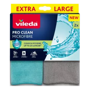 VILEDA PRO CLEAN MIKROKUITULIINA XL 2KPL