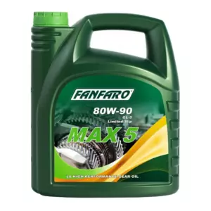 FANFARO MAX5 LS GL-4/GL-5 80W-90 4L