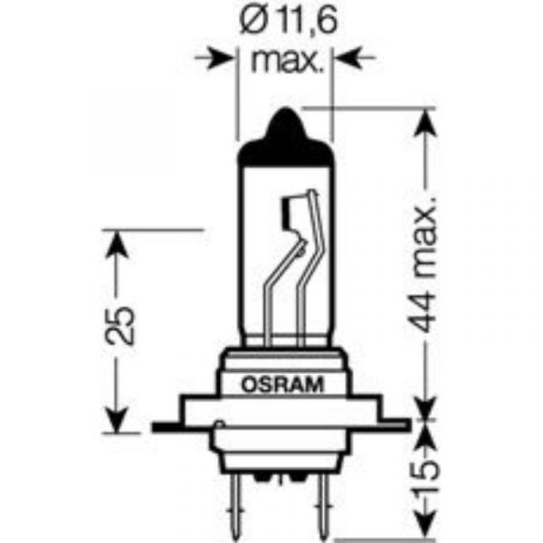 OSRAM H712V 55W  BLISTER - Image 3
