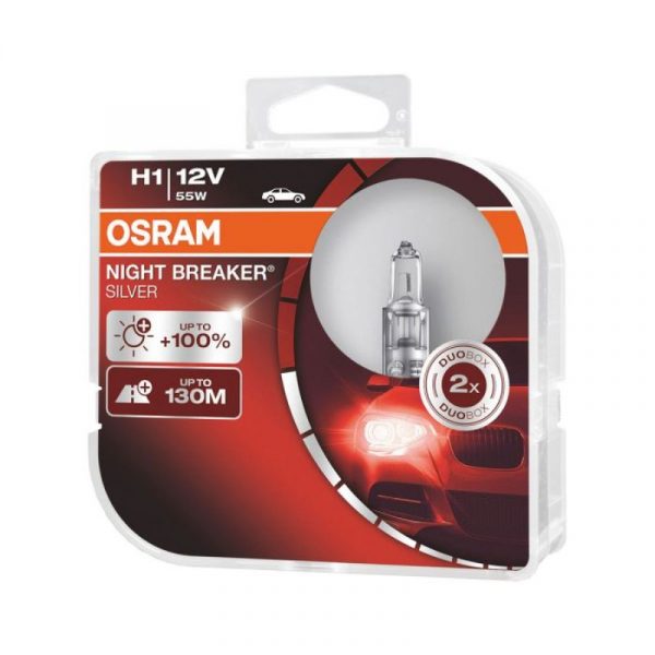 OSRAM NIGHT BREAKER SILVER H1 2KPL