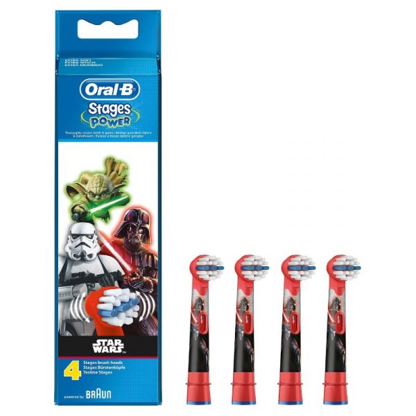 ORAL-B VAIHTOHARJA KIDS STAR WARS 4KPL