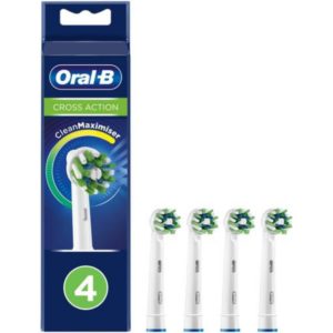 ORAL-B CROSSACTION VAIHTOHARJA 4KPL