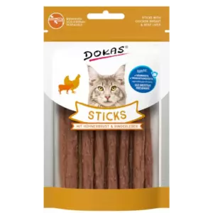 DOKAS KISSAN HERKKUTIKUT KANANRINTA-NAUDANMAKSA 30G