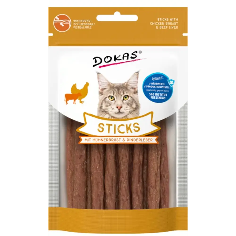 DOKAS KISSAN HERKKUTIKUT KANANRINTA-NAUDANMAKSA 30G