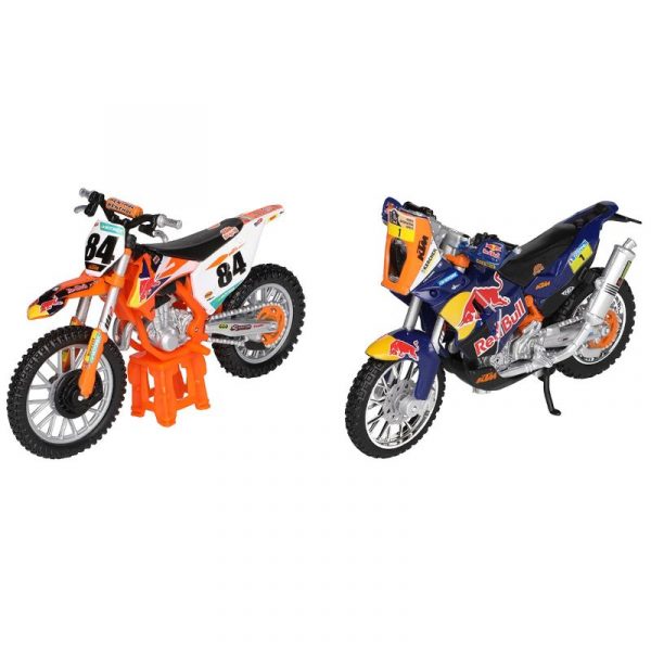 BBURAGO KTM MOOTTORIPYÖRÄ 1:18 LAJITELMA