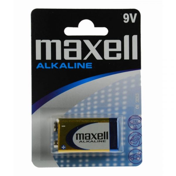 MAXELL ALKALINE 9V PARISTO