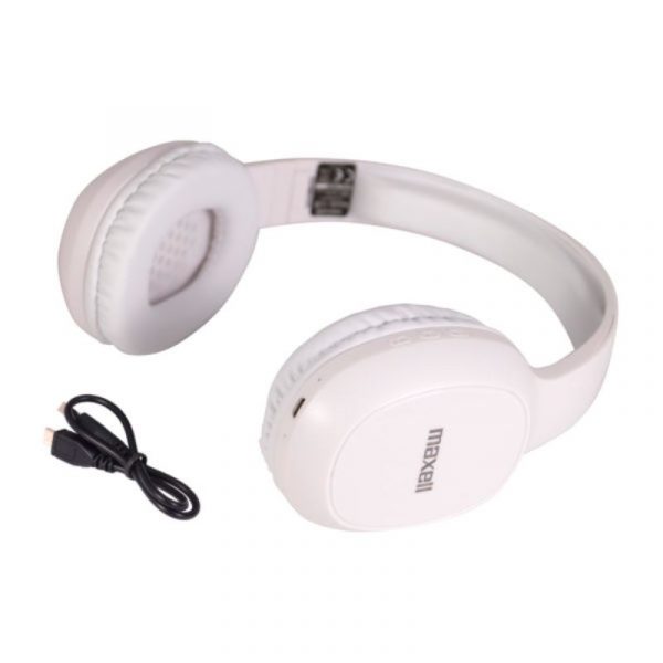 MAXELL BASS13 BLUETOOTH SANKAKUULOKE HD1 VALKOINEN - Image 2