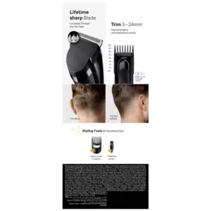 BRAUN KOTIPARTURI HIUSTENLEIKKUUKONE HC5510
