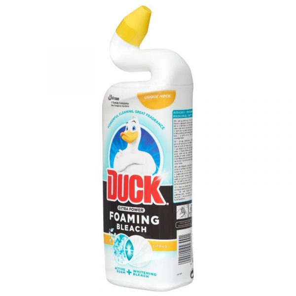DUCK 750 ML VALKAISEVA JA VAAHTOAVA WC-PUHDISTUSAINE - Image 2
