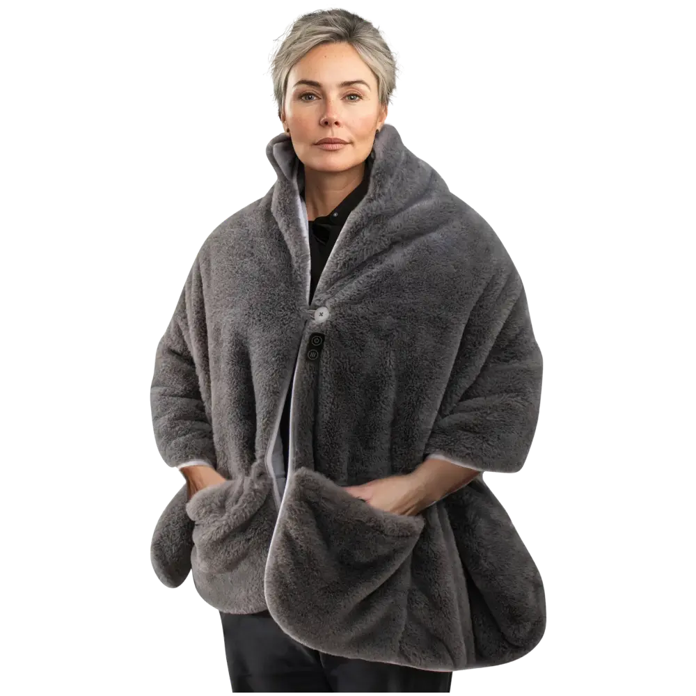HOMEDICS HCM-SWL100 LÄMMITETTÄVÄ LANGATON PONCHO