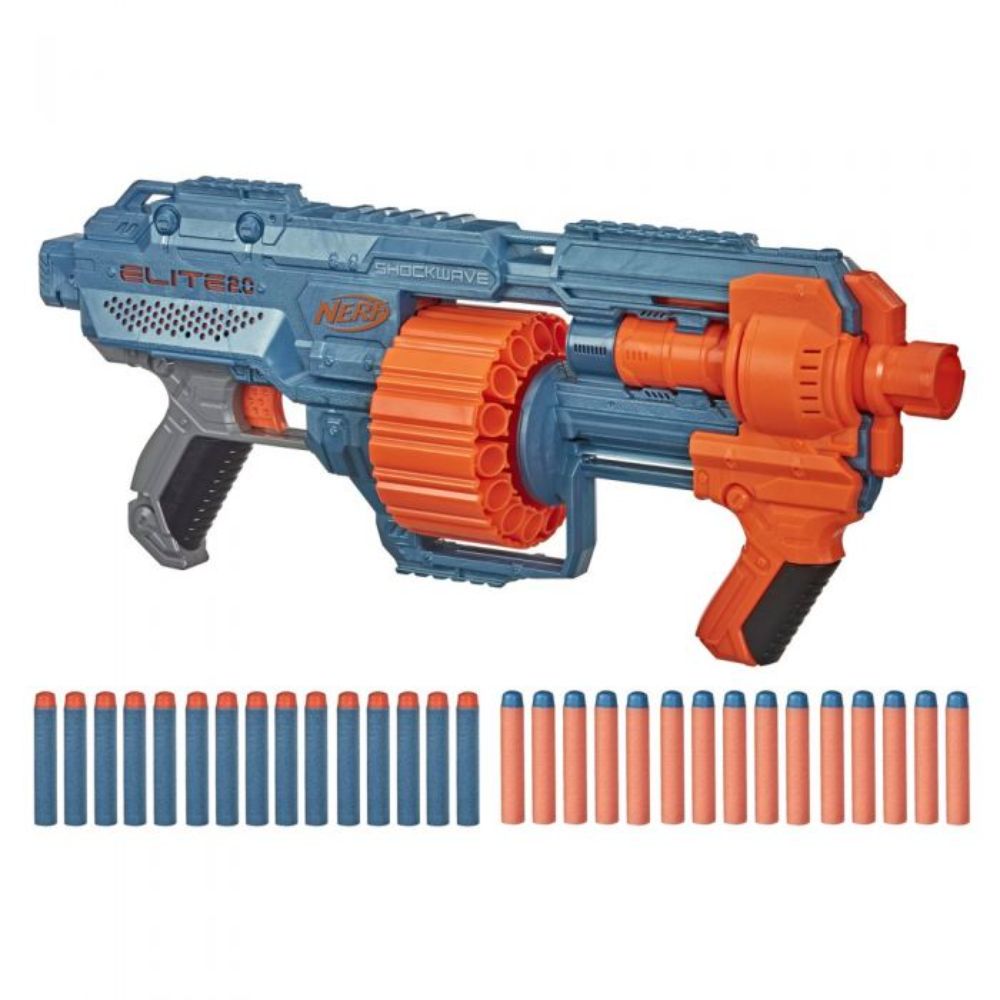 NERF ELITE 2.0 SHOCKWAVE RD-15 VAAHTOMUOVIAMMUSASE