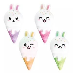 SQUISHY BUNNY ICE CREAM PURISTELTAVA LELU