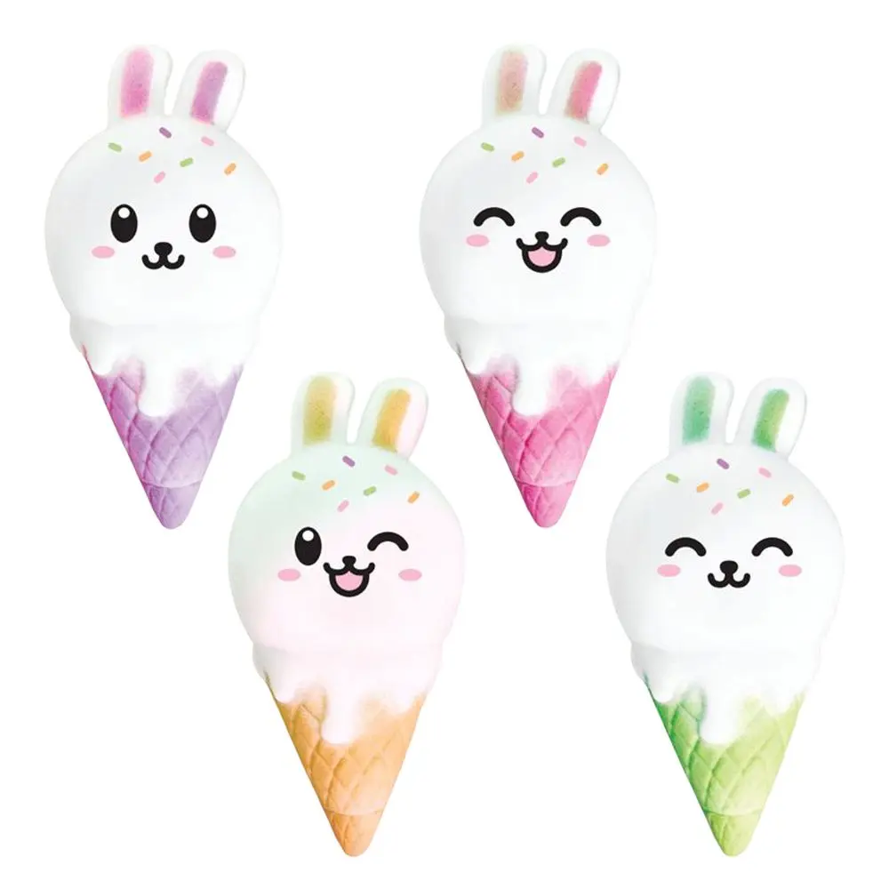 SQUISHY BUNNY ICE CREAM PURISTELTAVA LELU