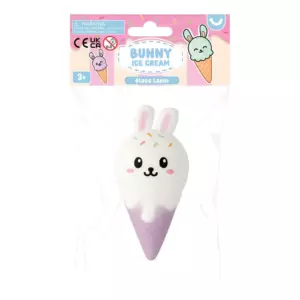 SQUISHY BUNNY ICE CREAM PURISTELTAVA LELU