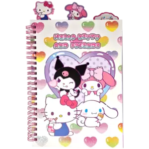 HELLO KITTY&FRIENDS SWEET A5PROJEKTIMUISTIKIRJA, 160SIVUA, 3JAKAJAA