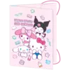 HELLO KITTY&FRIENDS SWEET KULMALUKKOKANSIO A4 ASIAKIRJOILLE