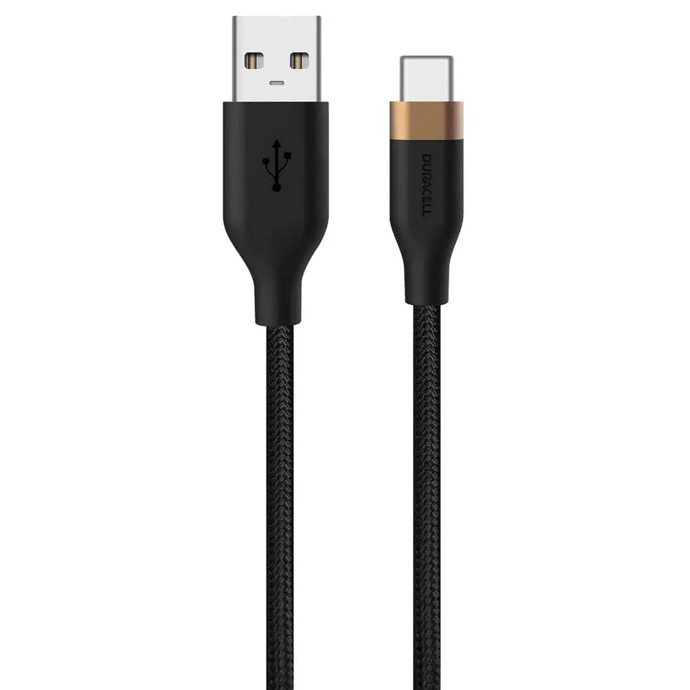 DURACELL USB-A–USB-C KAAPELI 1M
