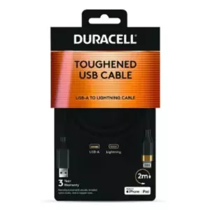 DURACELL USB A TO LIGHTNING 2M
