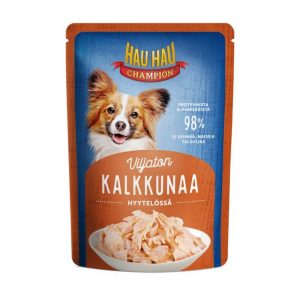 HAU-HAU CHAMPION ANNOSATERIA KALKKUNAA HYYTELÖSSÄ 85 G