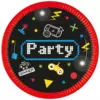 GAMING PARTY KERTAKÄYTTÖLAUTANEN 23CM 8KPL