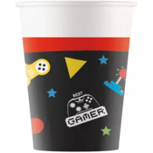 GAMING PARTY KERTAKÄYTTÖMUKI 200ML 8KPL