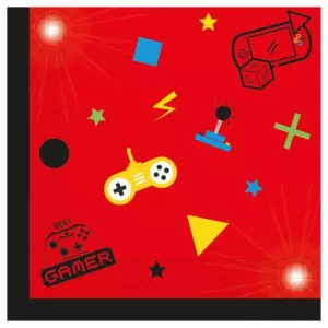 GAMING PARTY LAUTASLIINAT 33X33CM 20KPL