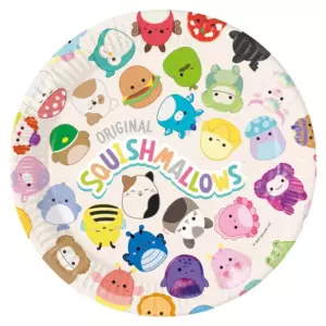 SQUISHMALLOWS KERTAKÄYTTÖLAUTANEN 23CM 8KPL