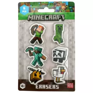 MINECRAFT PYYHEKUMIT 6 KPL