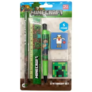 MINECRAFT KIRJOITUSSETTI 5 OSAA