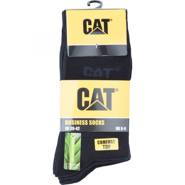 CAT KLASSINEN SUKKA 5PR 39-42 MUSTA - Image 2