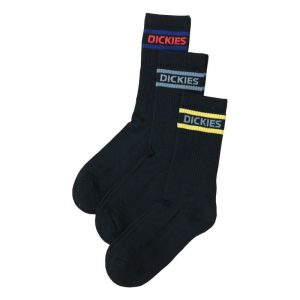 DICKIES 3PR SUKKA 43-46 PREMIUM MUSTA ZC