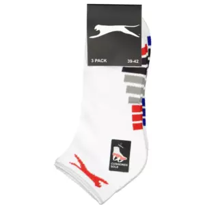 SLAZENGER SUKAT 3PR HIGH SNEAKER WHITE ERI KOOT