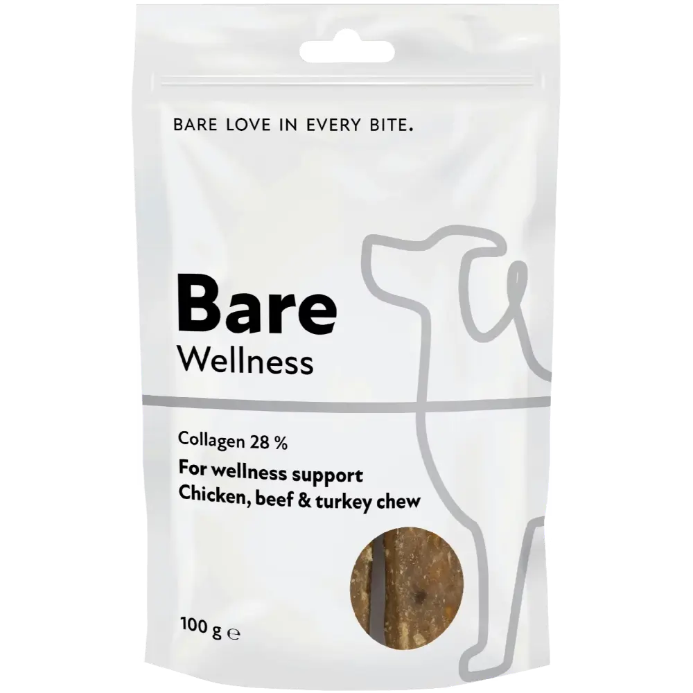 BARE WELLNESS ROUHELUU KANA-NAUTA-KALKKUNA 100G