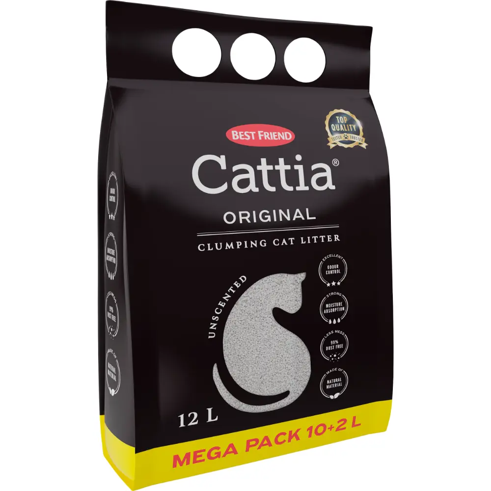 BEST FRIEND CATTIA ORIGINAL KISSANHIEKKA 12L