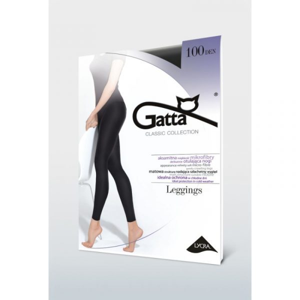 NAISTEN LEGGINGSIT 100DEN 2-S NERO