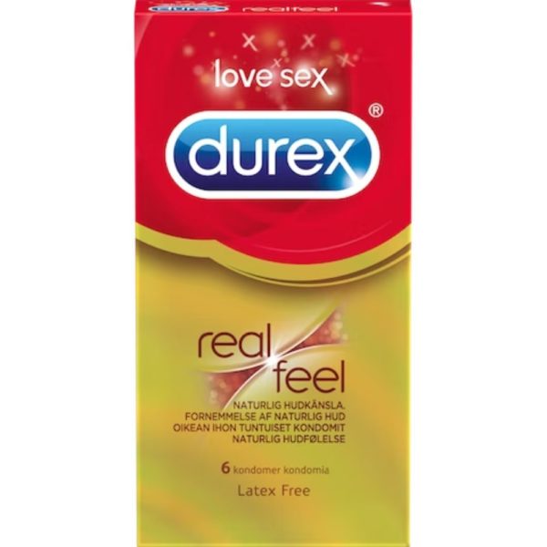 DUREX 6KPL REALFEEL LATEKSITON KONDOMI