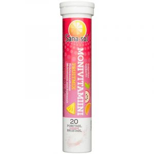 SANASOL PORE MONIVITAMIINI FRUITMIX 20KPL