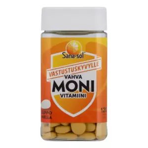 SANA-SOL VAHVA MONIVITAMIINI 120KPL 104G