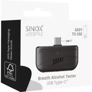 SINOX USB-C ALKOMETRI PUHELIMEEN