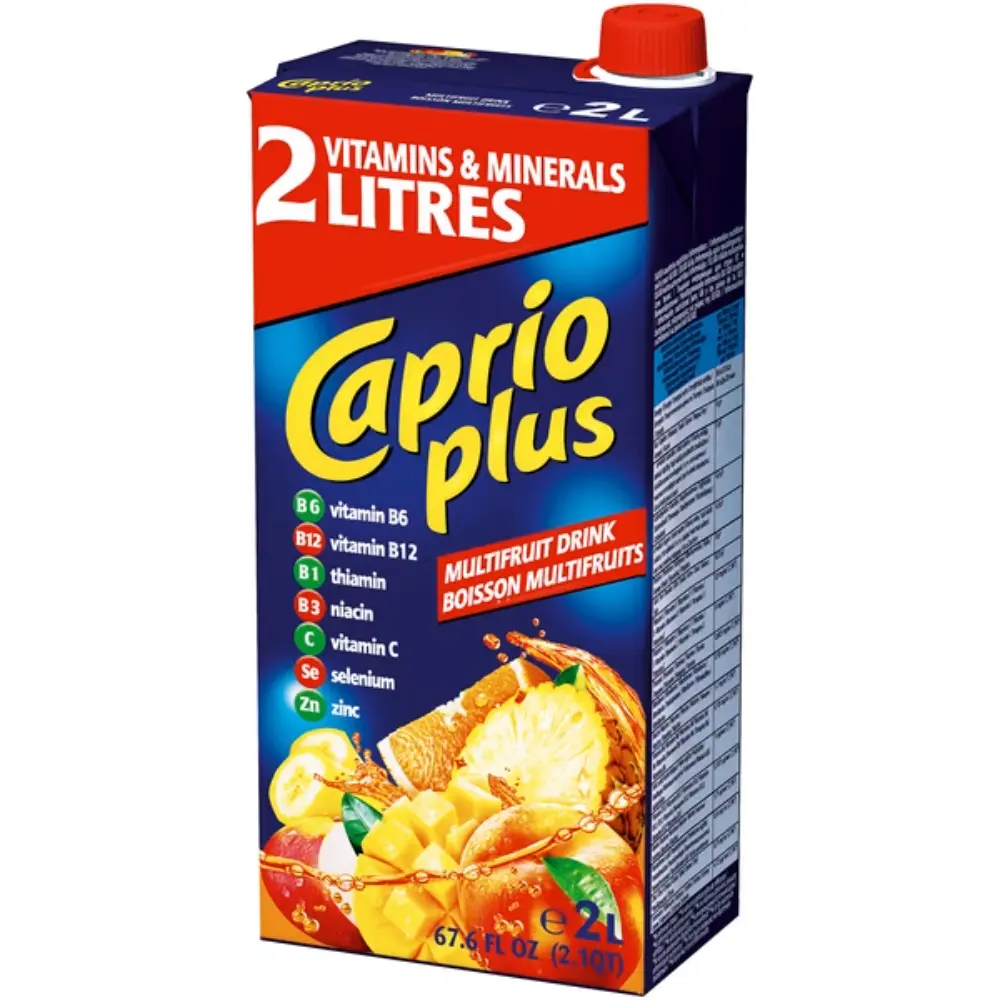 CAPRIO PLUS MONIVITAMIINIMEHUJUOMA 2L