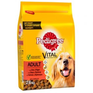 PEDIGREE HÄRKÄ & SIIPIKARJA 2,6KG