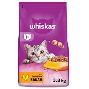 WHISKAS 1+ 3,8KG KANA