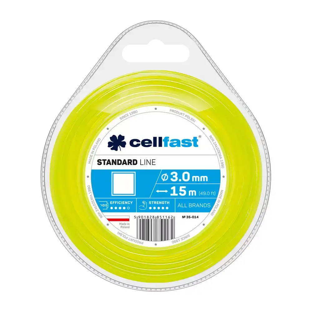 CELLFAST TRIMMERIN SIIMA 3,0MM 15M NELIÖ