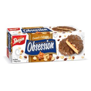 BERGEN OBSESSION CARAMEL KEKSIT 140G