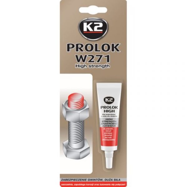 K2 KIERRELUKITE PUNAINEN 6ML